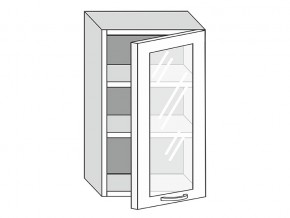19.50.3 Шкаф настенный (h=913) на 500мм с 1-ой стекл. дверцей в Оханске - ohansk.магазин96.com | фото