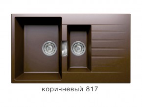 Мойка кварцевая Tolero Loft TL-860 Коричневый 817 в Оханске - ohansk.магазин96.com | фото