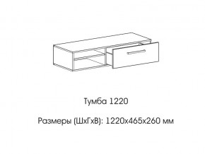 Тумба 1220 (низкая) в Оханске - ohansk.магазин96.com | фото